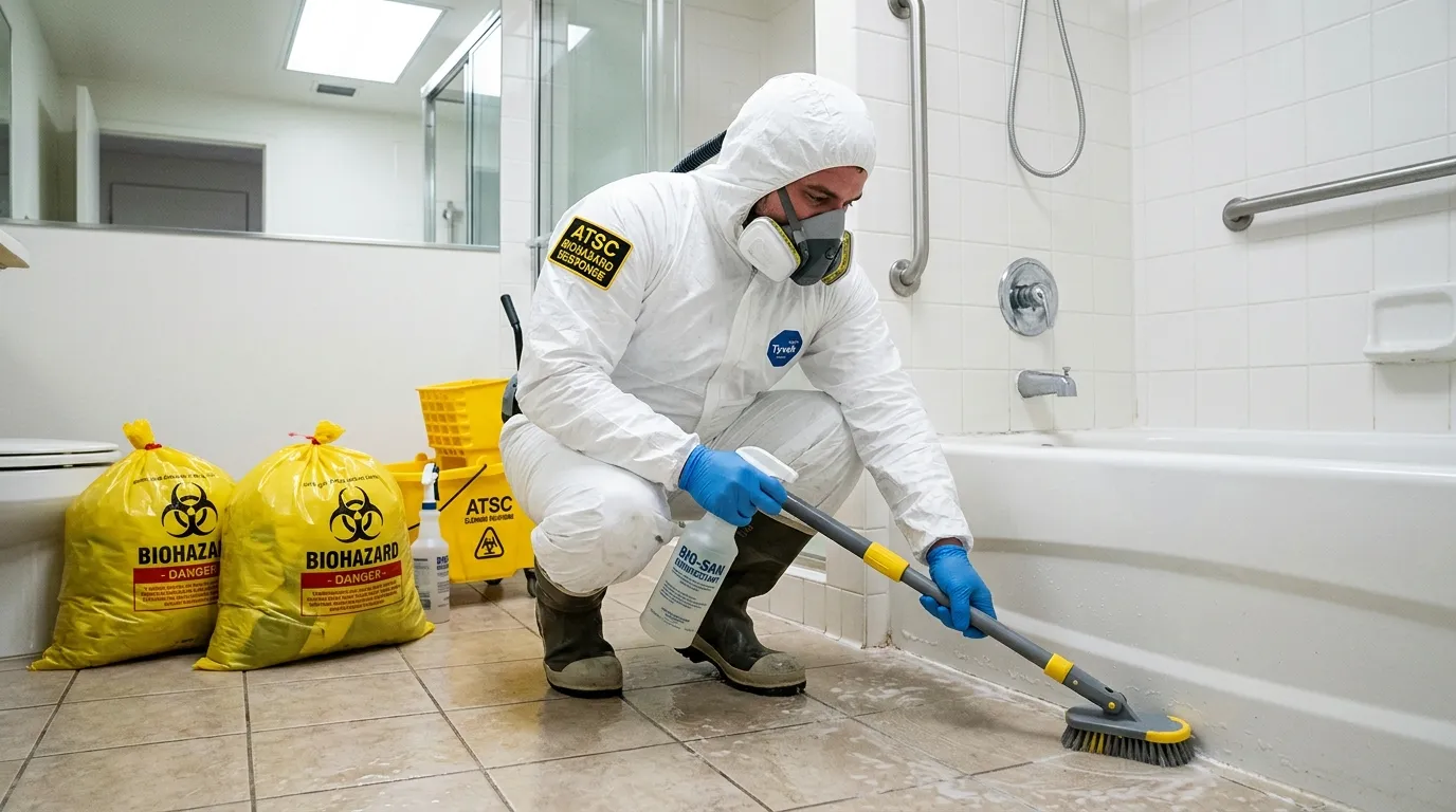 Decontamination equipment deployed for Blood Cleanup in Gettysburg
